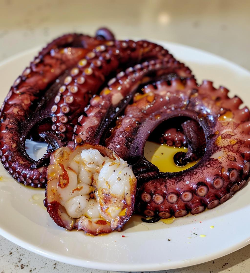 Boiled Octopus - detail 1