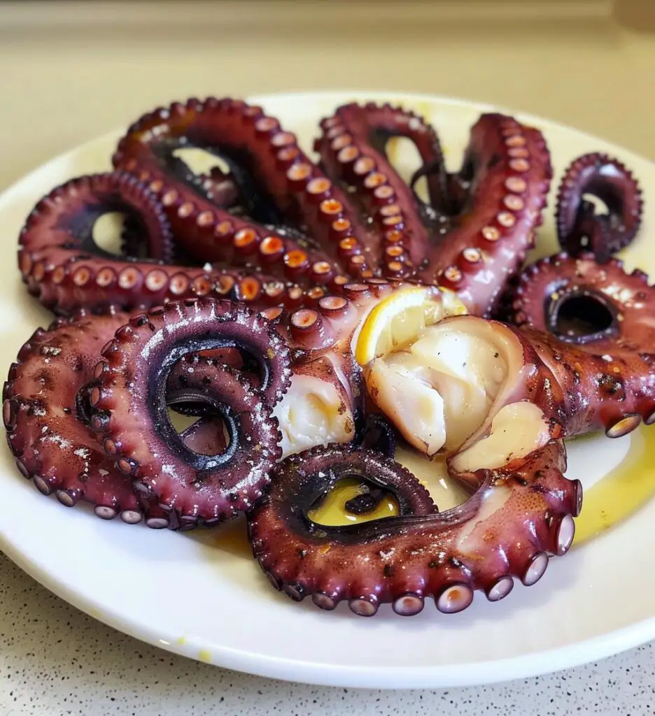 Boiled Octopus