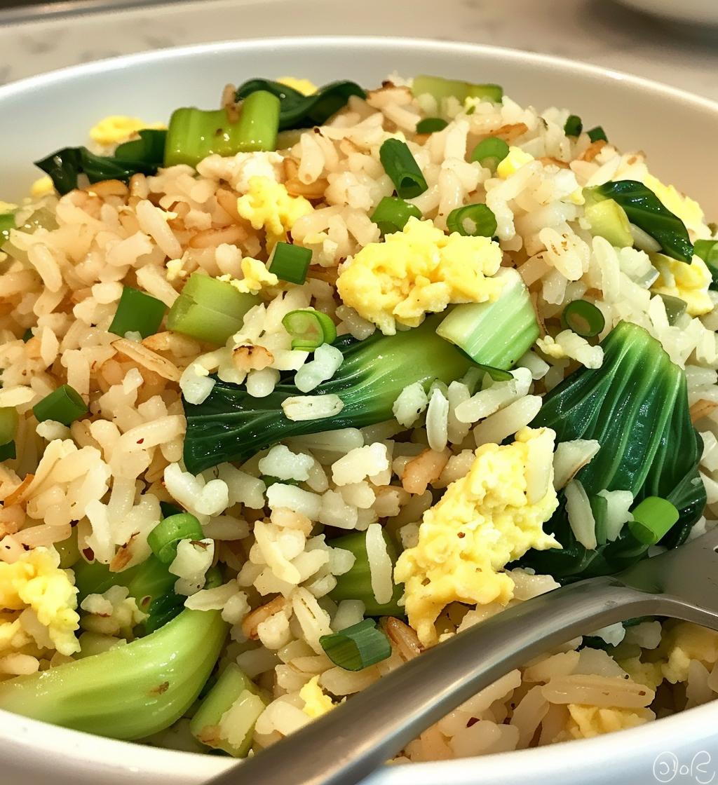 Bok Choy Fried Rice