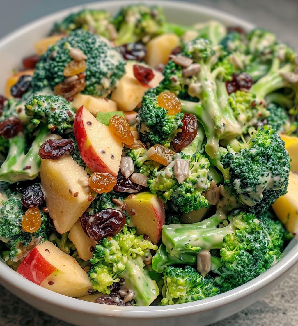 Broccoli Apple Crunch Salad - detail 1
