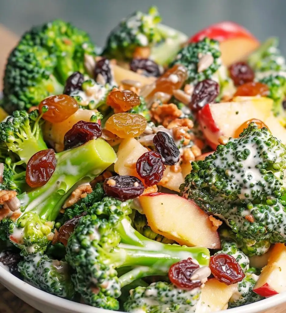 Broccoli Apple Crunch Salad
