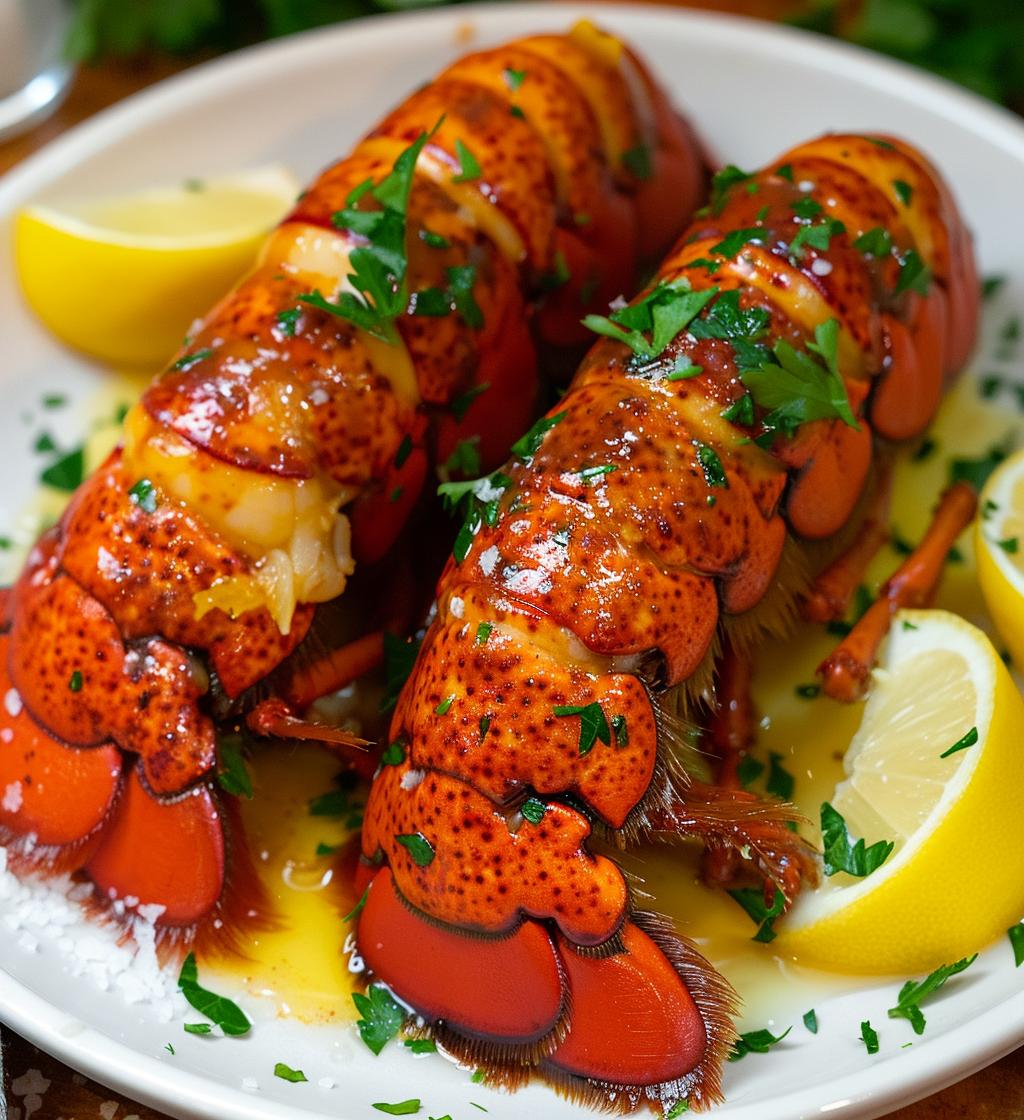 Butter Poached Lobster Tails - detail 1