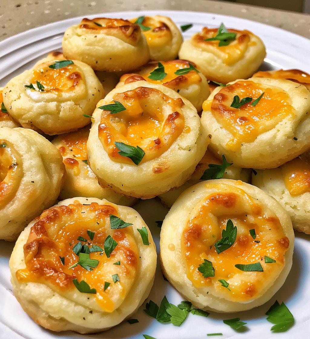 Cheesy Thumbprint Appetizers - detail 1