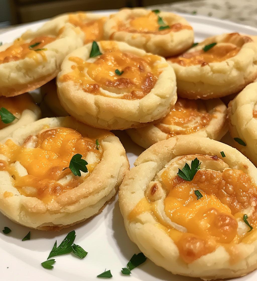 Cheesy Thumbprint Appetizers