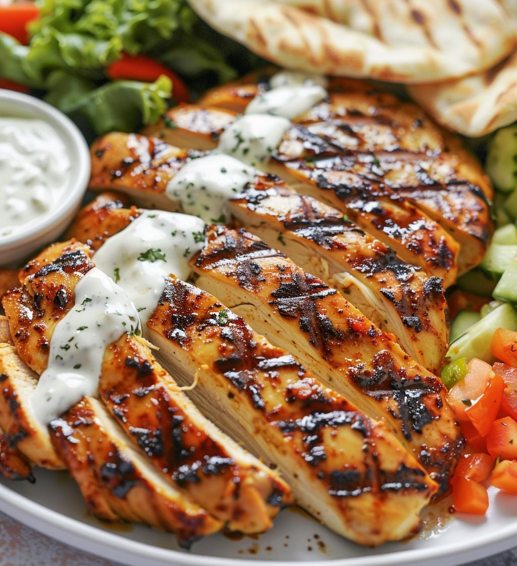 Chicken Shawarma with Garlic Sauce