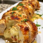 Creamy Hasselback Chicken