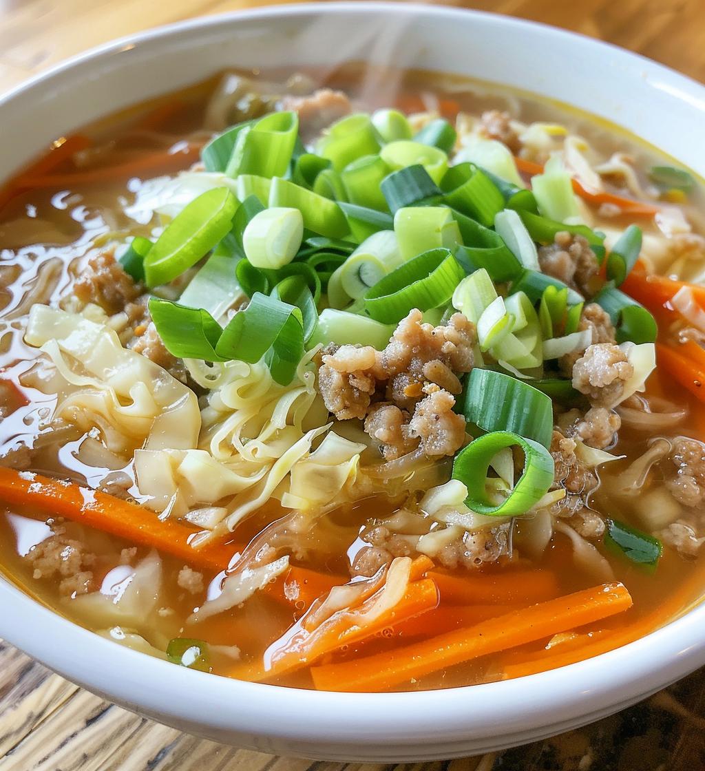 Egg Roll Soup