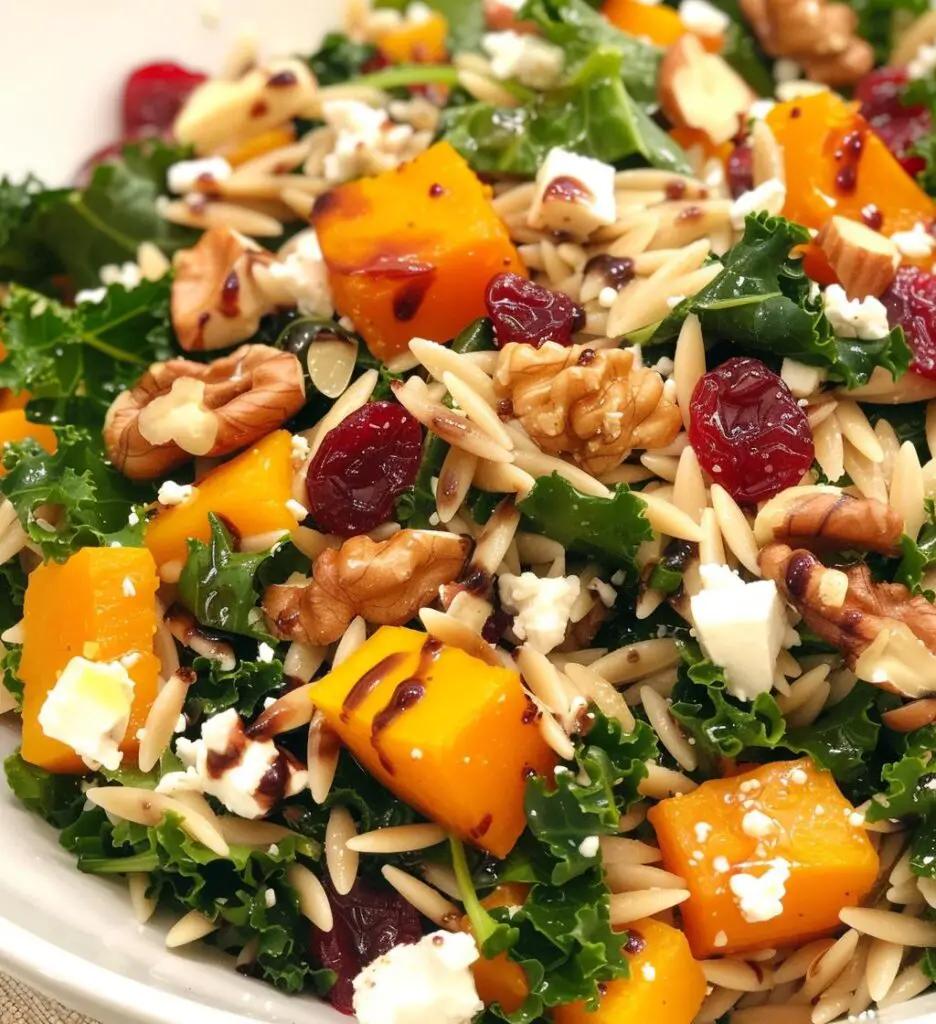 Fall Harvest Orzo Salad
