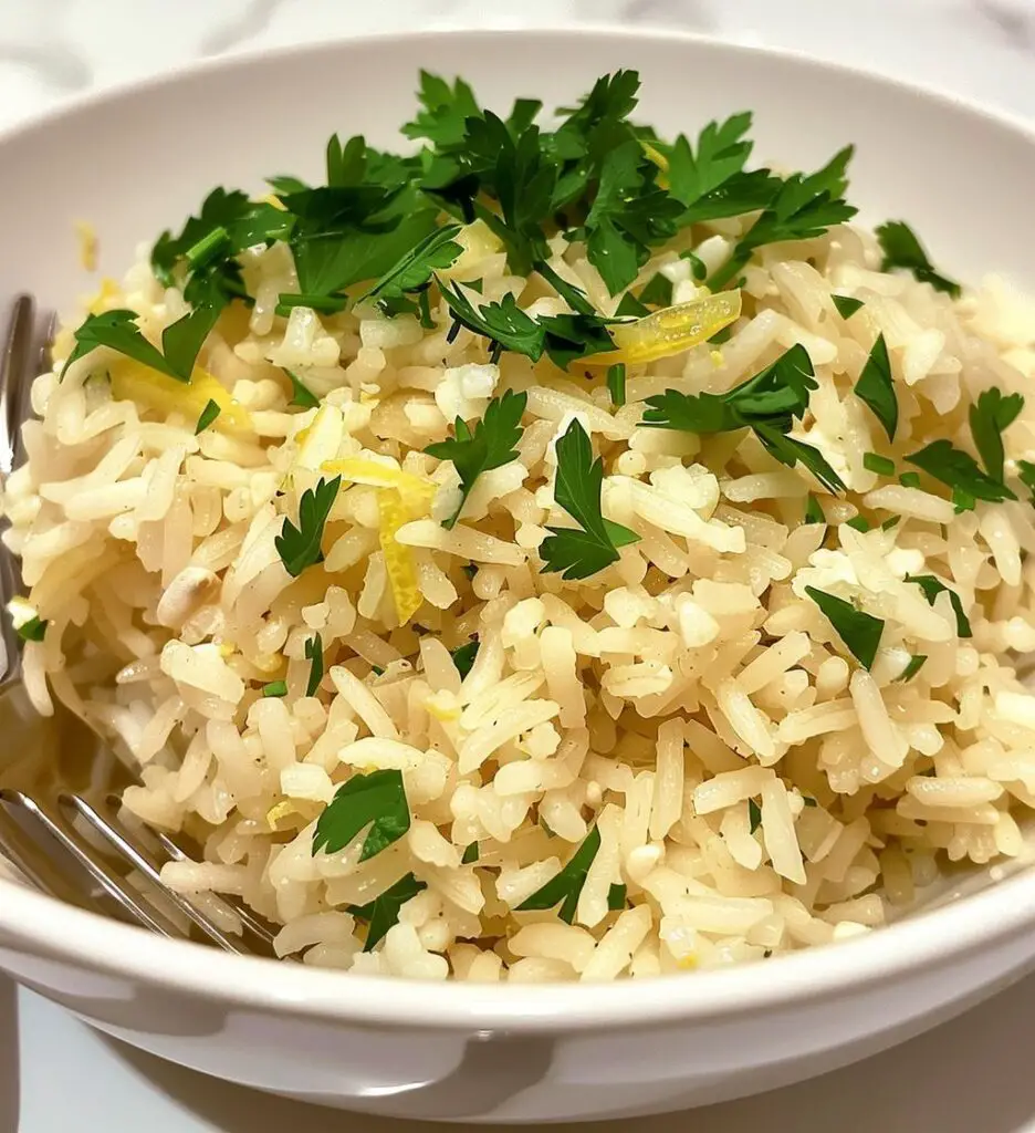 Greek Lemon Rice