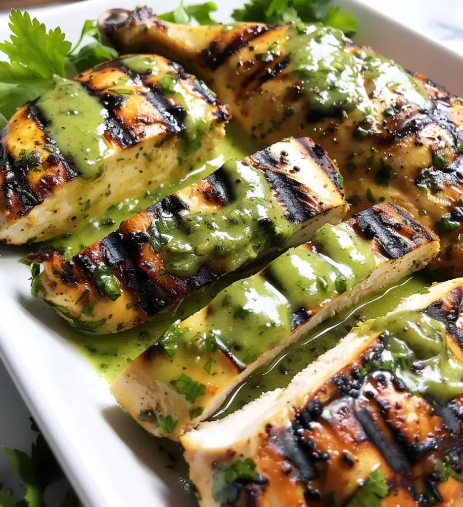 Grilled Salsa Verde Chicken