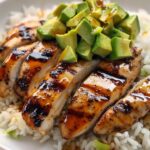 Honey Lime Chicken Avocado Rice