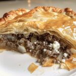 Kreatopita Greek Meat Pie