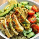 Lemon Dill Chicken Bowls