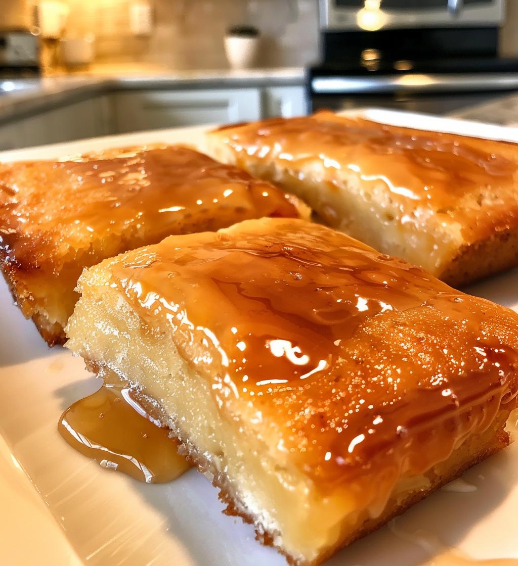 Maple Donut Bars - detail 1