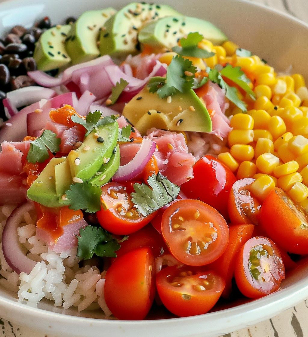 Mexican Poke Bowl - detail 1