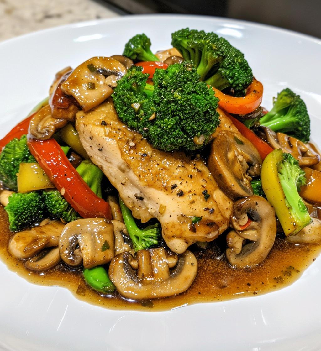 Moo Goo Gai Pan - detail 1