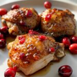 Orange Cranberry Chicken Thighs