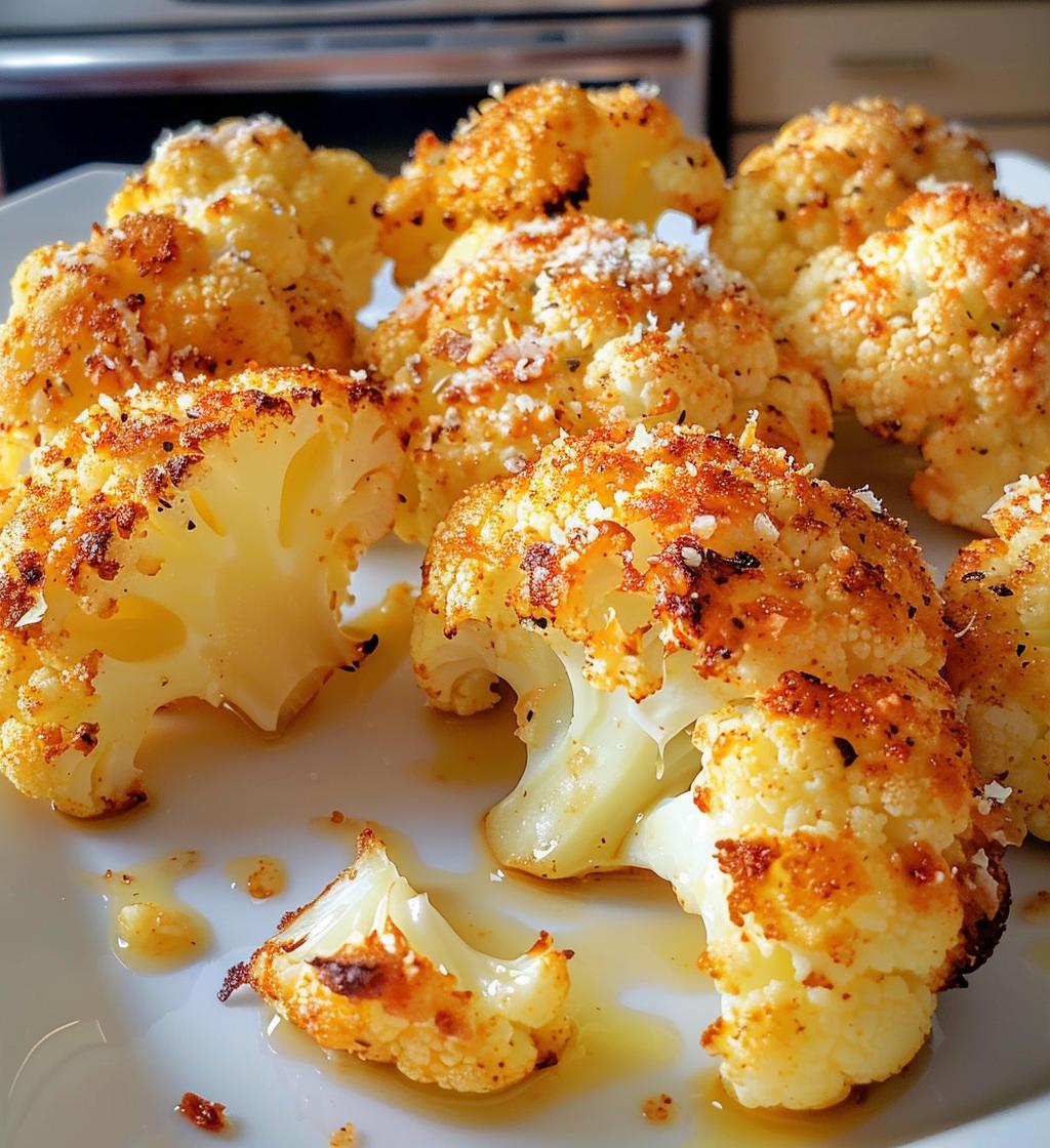 Parmesan Roasted Cauliflower - detail 1