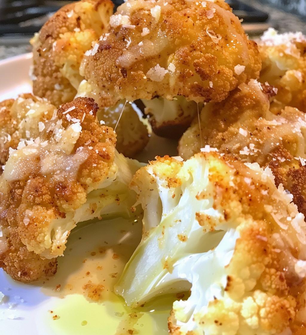 Parmesan Roasted Cauliflower