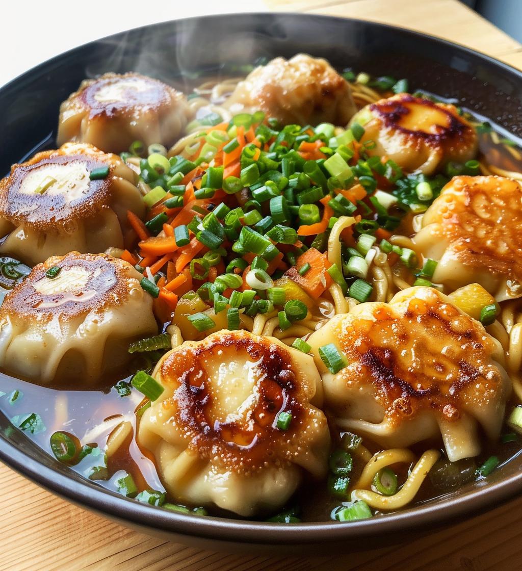 Potsticker Noodle Bowl