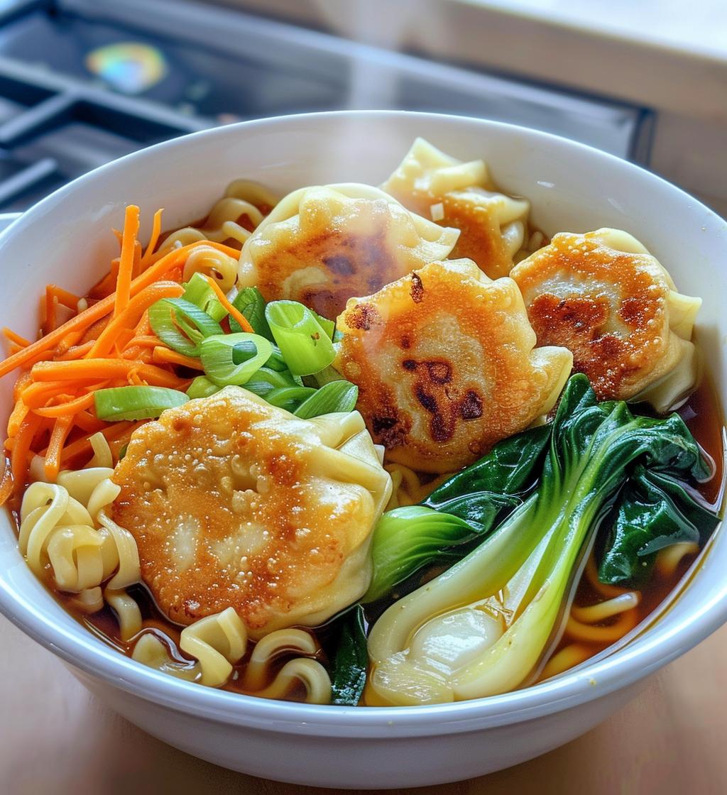Potsticker Noodle Bowls - detail 1