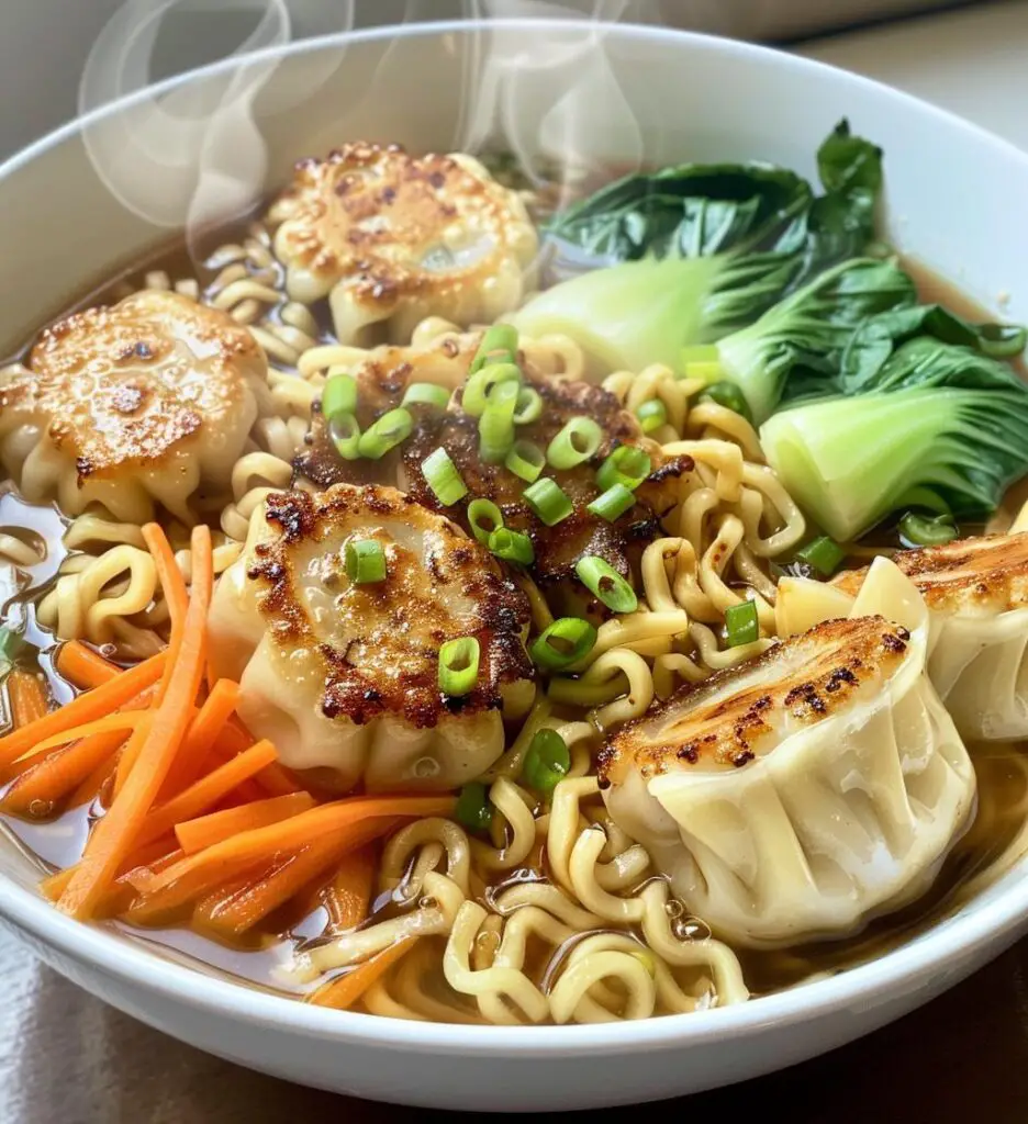 Potsticker Noodle Bowls
