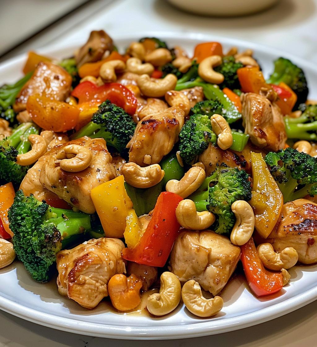 Sheet Pan Cashew Chicken - detail 1