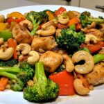Sheet Pan Cashew Chicken