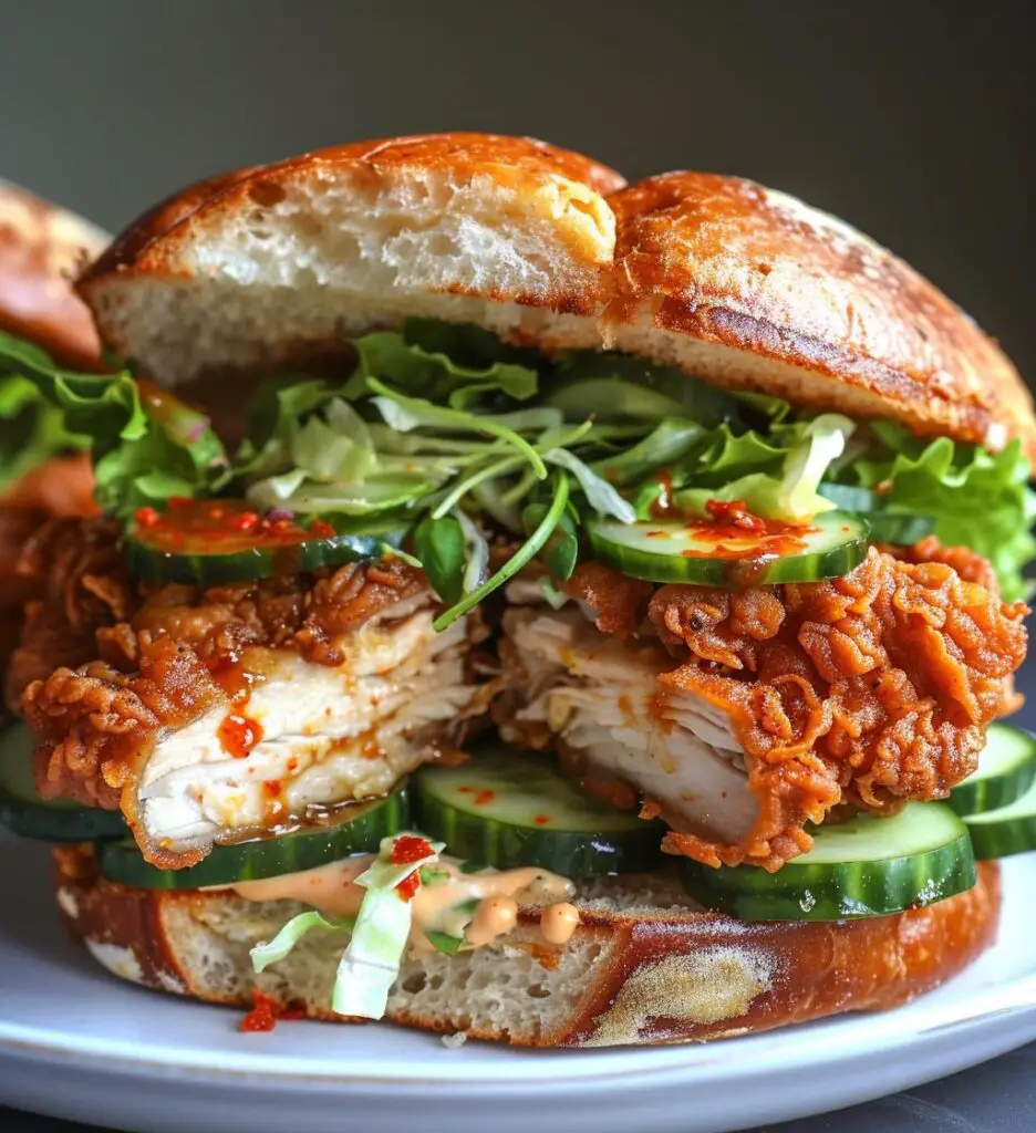 Thai Fried Chicken Sandwich