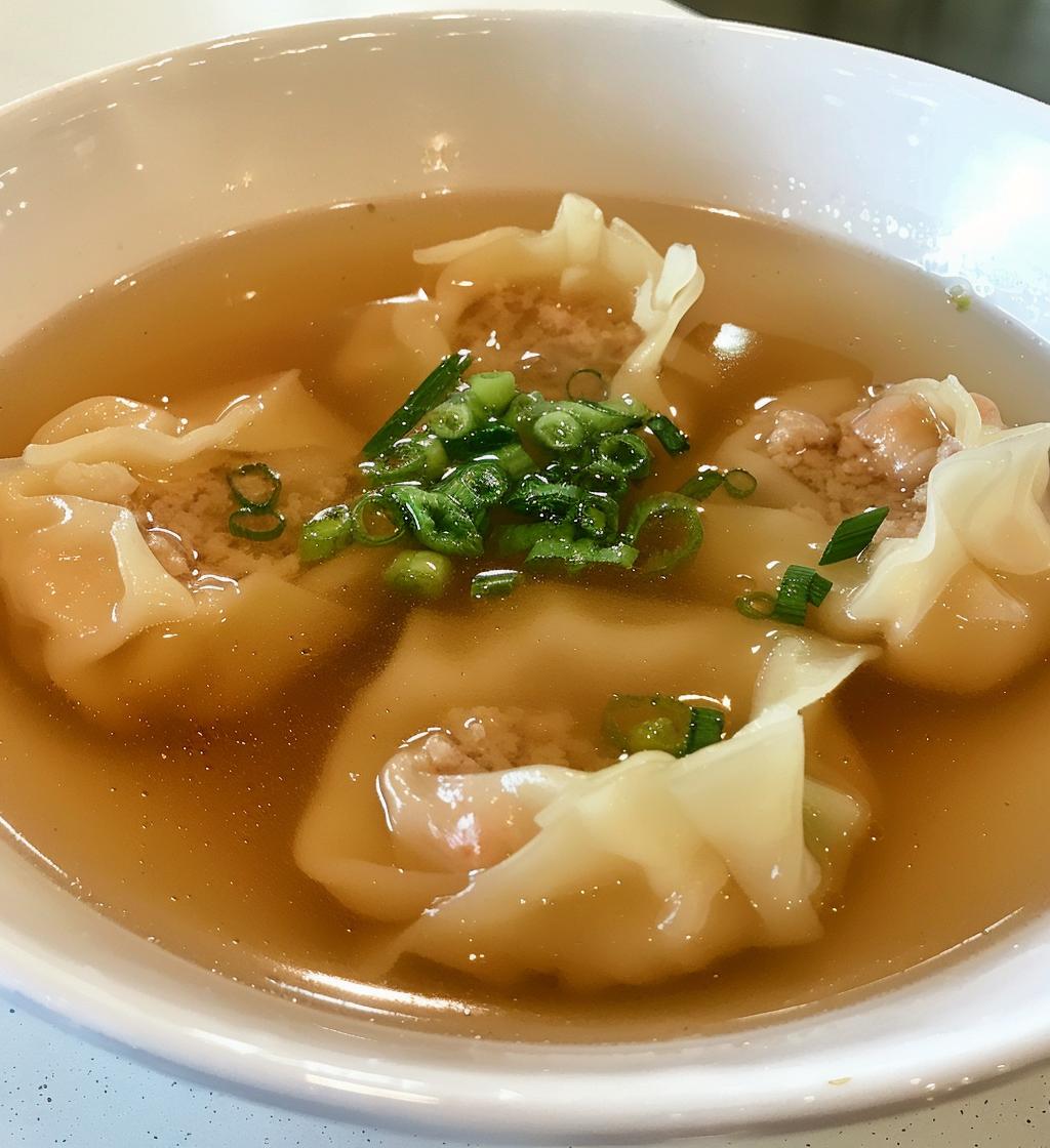 Wonton Soup - detail 1